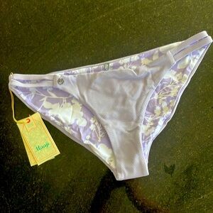 Maaji split side reversible signature cut bikini bottoms